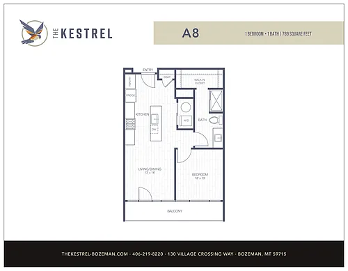 Floor plan A8