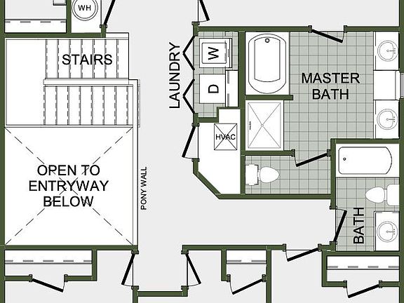 2nd Floor - 5 Bed Option