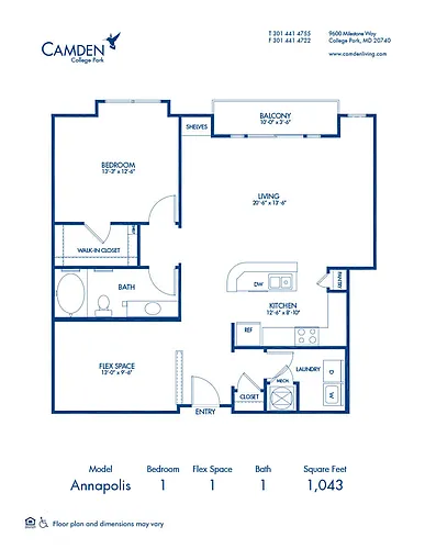 Floor plan Annapolis