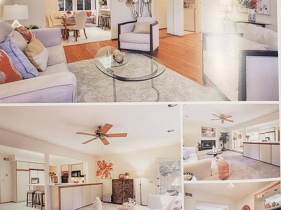 Formal Living Room, Family Room & Dining Area