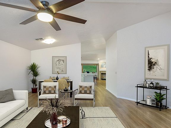 Living room with nice views