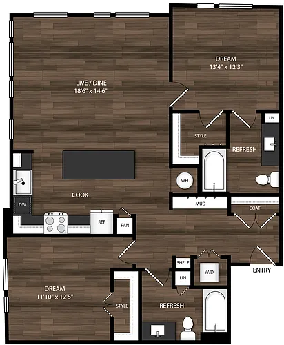 Floor plan B7