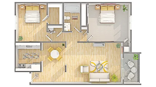 Floor plan B1