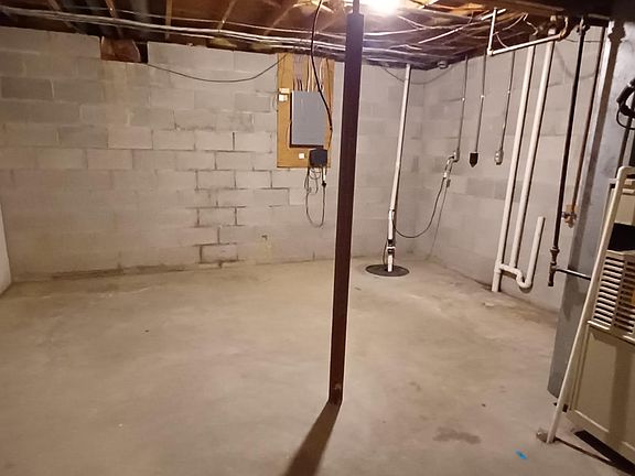 Mechanicals and Storage in Basement