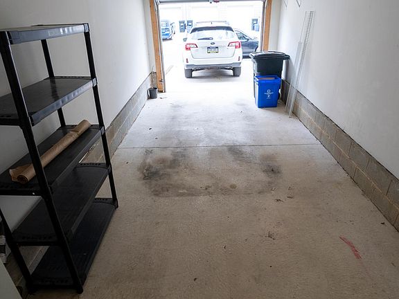 Deep garage for storage or 1 car and 2 motorcycles.