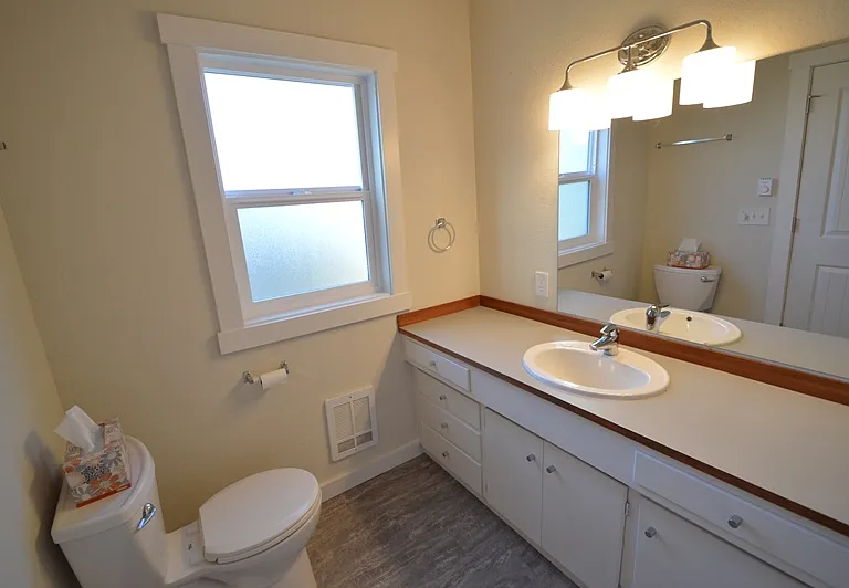 Main floor bathroom