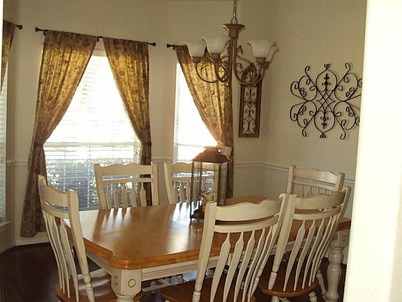 Formal Dining with Updated Handscraped Wood Floors