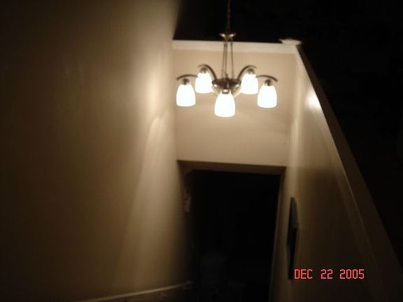 View from upstairs landing