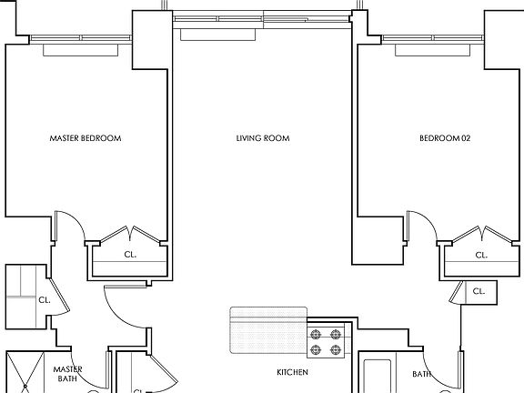 2nd image of 235 W 48th St APT 30H