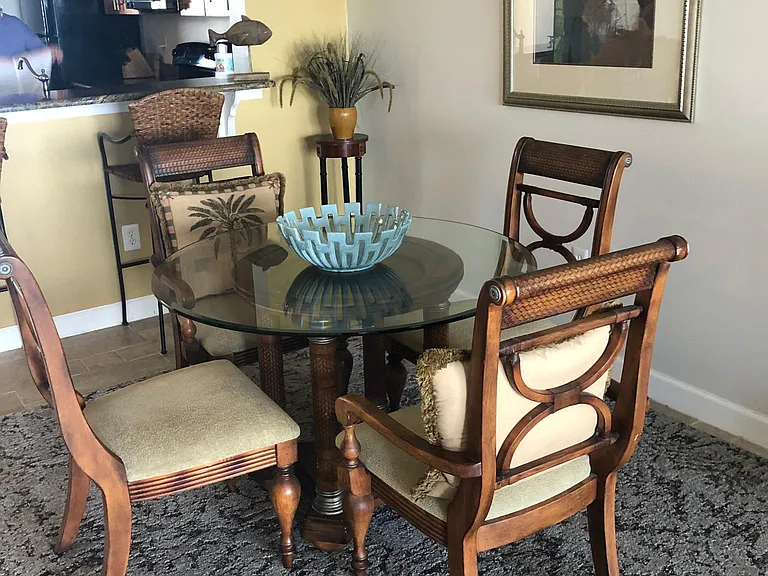 Dining area.