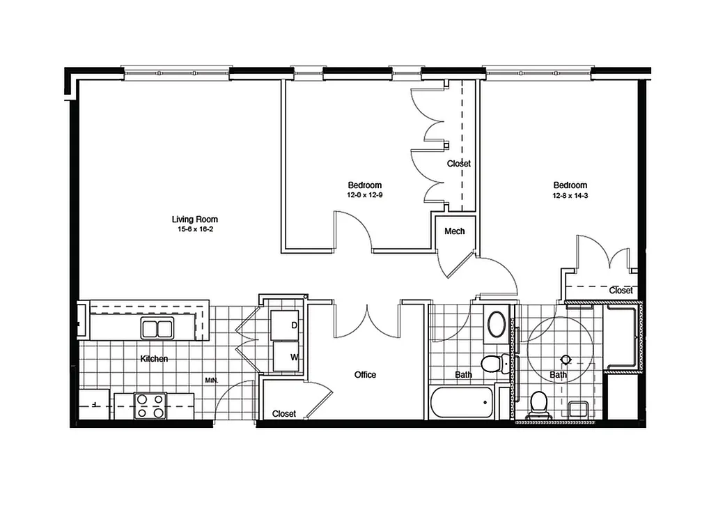 Floor plan B5