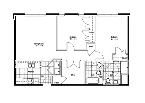 Floor plan B5