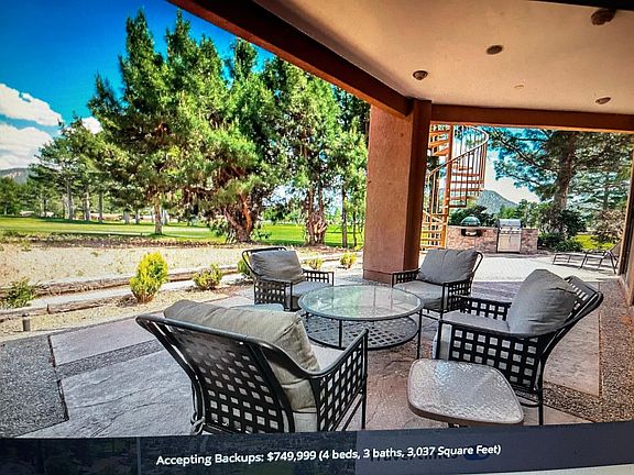 Outside sitting area