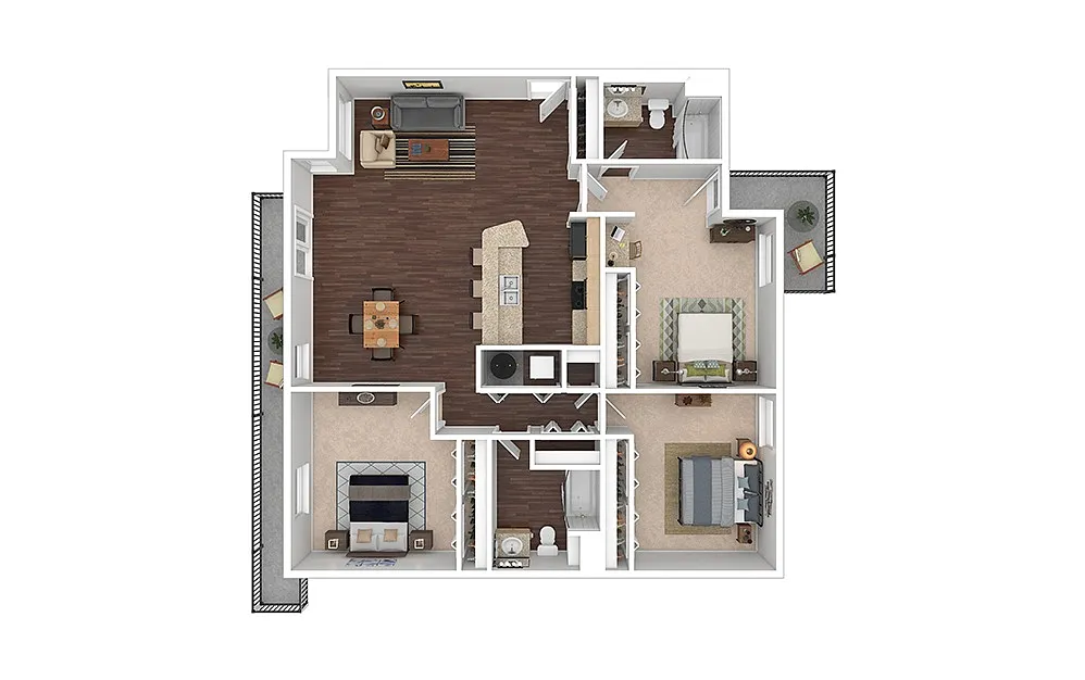 Floor plan Violet