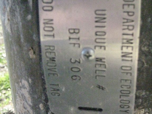 New water well tag 2014