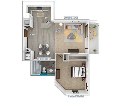 Floor plan Furnished-f-687