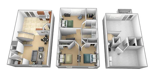 Floor plan 3 Bedrooms