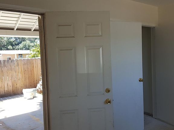 Bedroom door out to patio