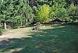 Landscaped, level yard