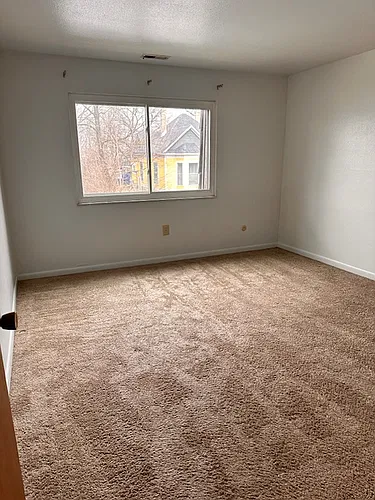 Floor plan K Building Two Bed One Bath Patio