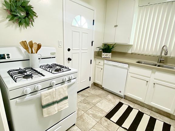 Gas stove and dishwasher