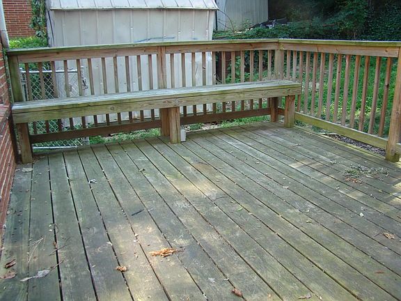 Big back deck
