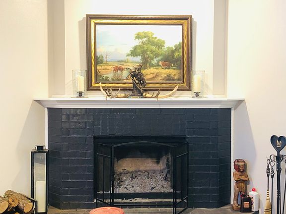 Beautiful fireplace