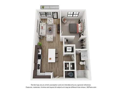 Floor plan The Walnut