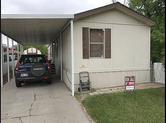 Front of home.
