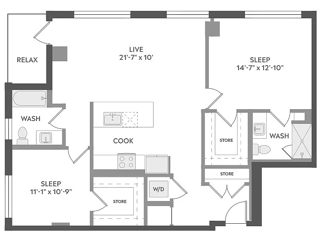 Floor plan C5a