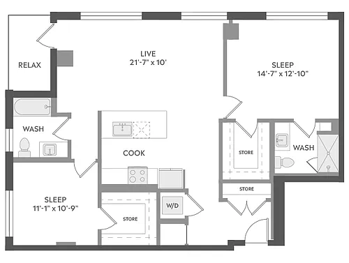 Floor plan C5a