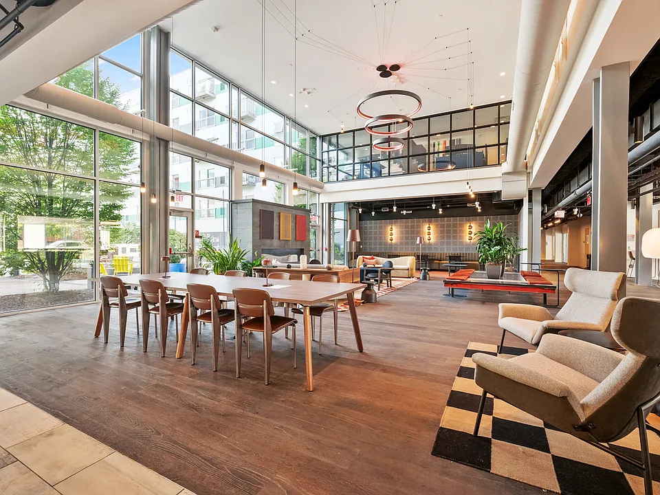 Clubroom Conference Table and Lounge