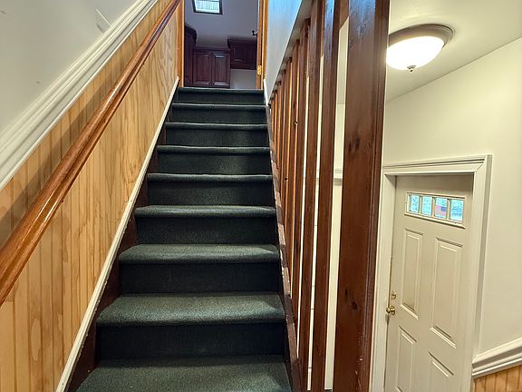 Stairs up to apartment