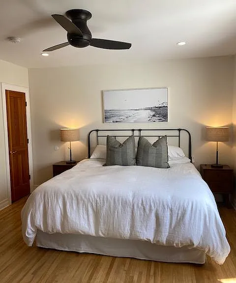 Master bedroom, shows one walk-in closet