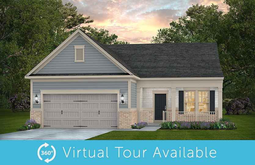 Castle Rock Exterior Rendering - Elevation 3 at Montebello in Sterling, VA.