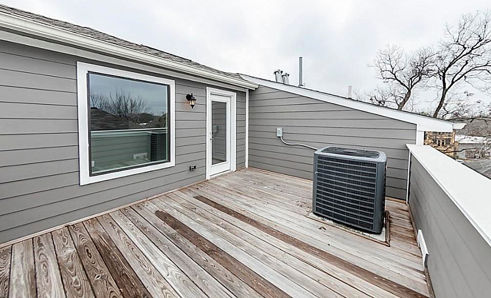4th Floor Roof top deck. Room  for patio set