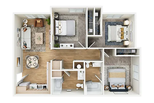 Floor plan 3 Bedrooms