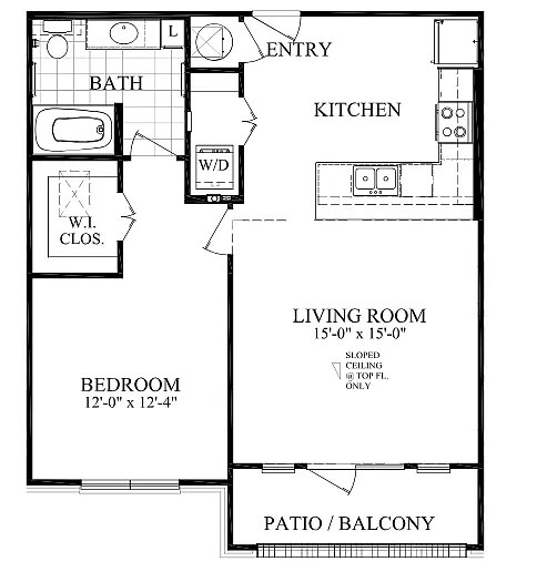 Floor plan B21
