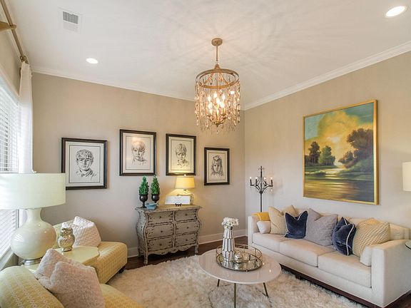 The Durham Great Room This is a model representation, not the actual home