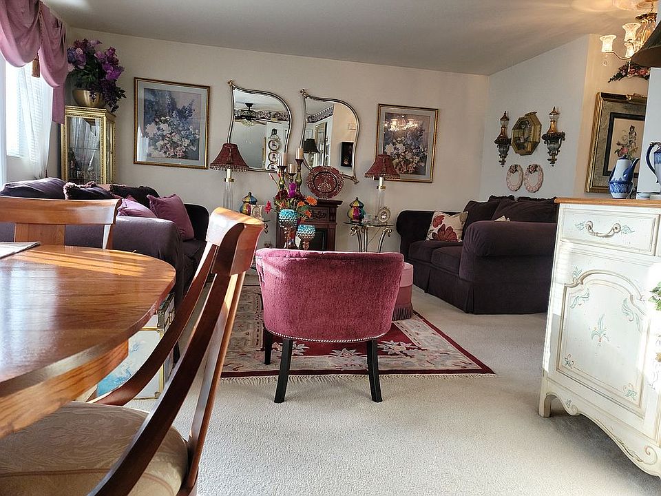 Living room with dining area