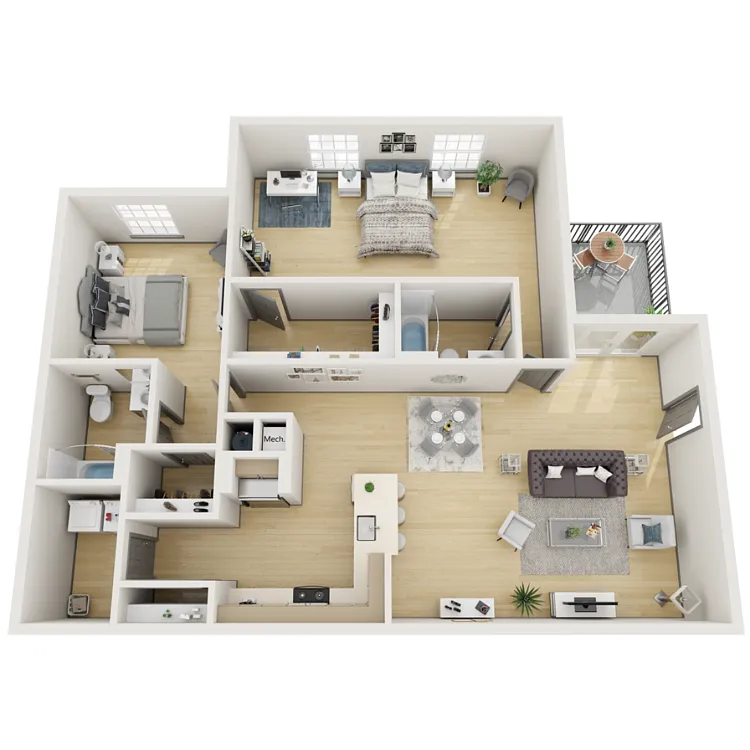 Floor plan The Carlyle