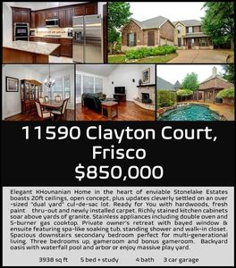 11590 Clayton Ct, Frisco, TX, 75035