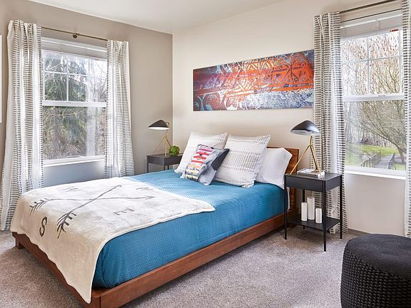 Large bedroom with natural lighting at Griffis North Creek