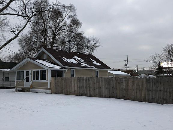 Double lot with privacy fence.