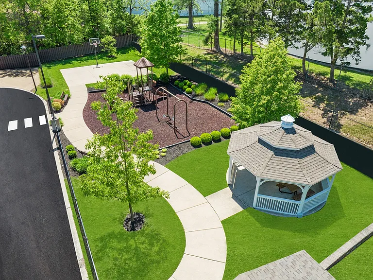 Deerfield Apartments | Playground and Gazebo