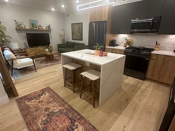 Kitchen & Living Room