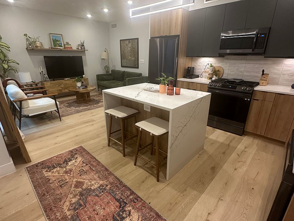 Kitchen & Living Room