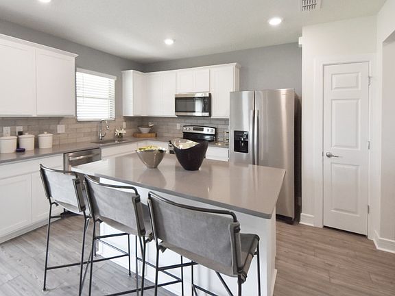 Open concept kitchen