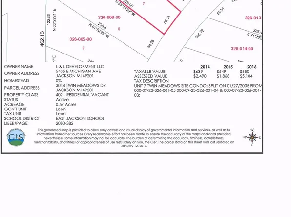 3018 Twinmeadows, Jackson, MI 49201