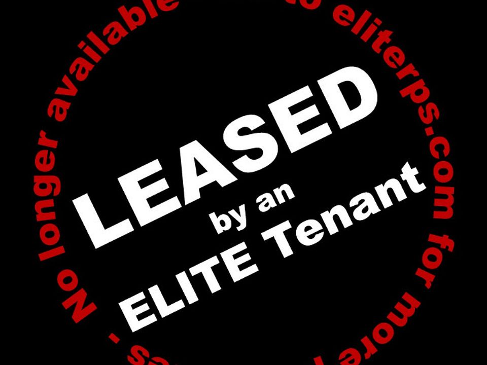 LEASED by an ELITE Tenant BLACK_09172014